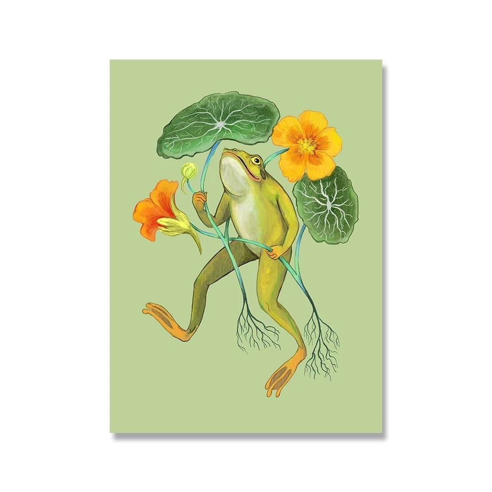Field’s of Happiness Collection Lily Days 8 x 12 Canvas Print